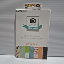 Kaisercraft "Say Cheese" Captured Moments 4 x 6" - Cards Scrapbook