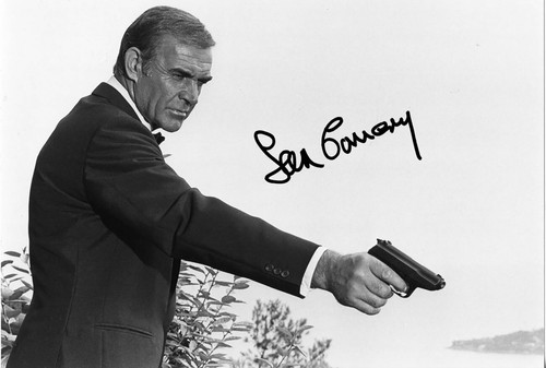 Sean connery signed - sean,