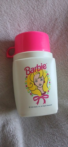 1993 barbie roughneck thermos - barbie,