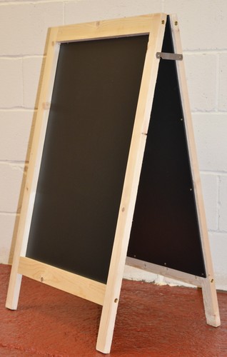 Large board with wooden - a-board,