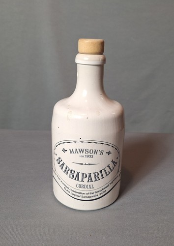 Vintage mawson sarsaparilla - mawson's,