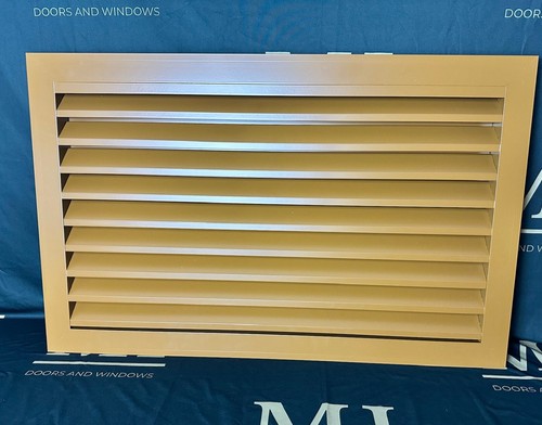 Aluminium louvered metal vent - louvered,