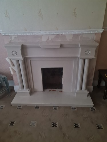 Pure marble fireplace fire - pure,