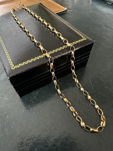 Vintage gold belcher - 9k,