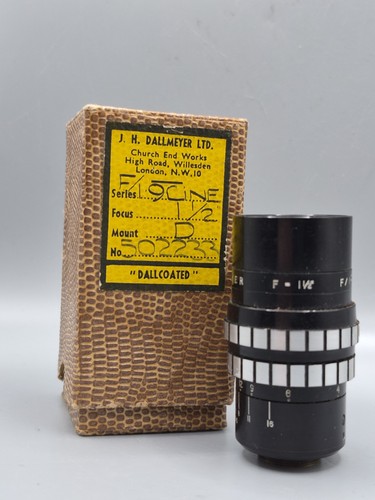 Dallmeyer 5 cine - f/1.9, d