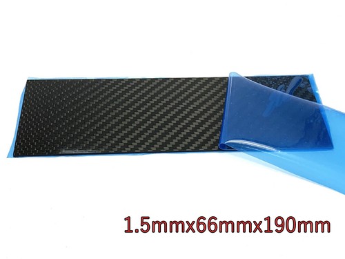 Gloss black real carbon fiber - black,