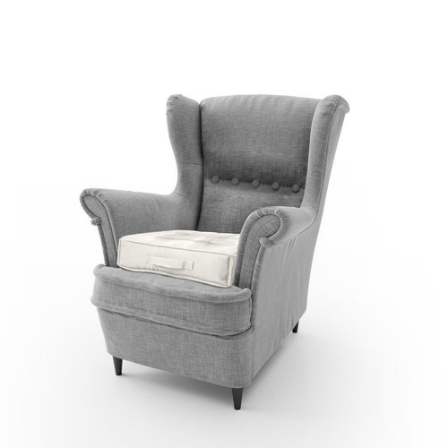 Crushed velvet armchair - crushed,
