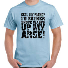 Piano T-Shirt Pianist Sell My Mens Funny Pianist Grand Keyboard