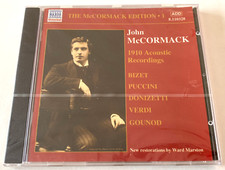John McCormack - 1910 Acoustic Recordings Vol 1 Sealed Naxos CD Album 2004 Bizet
