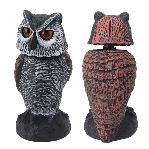 Owl bird scarer decoy - scarer,