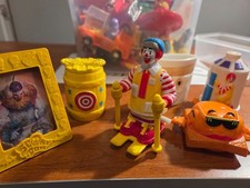 Set Of 6 Ronald Mcdonald Happy