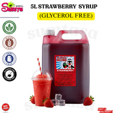Strawberry Slush Puppie Syrup