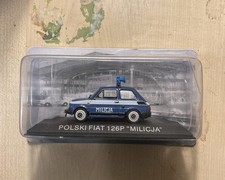 Polski Fiat 126P Milicja