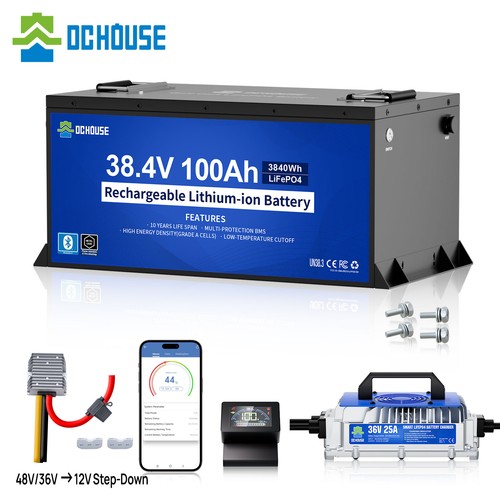 House 36v 100ah lifepo4 - house,