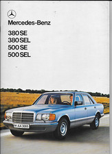 MERCEDES BENZ 380 & 500 SE &