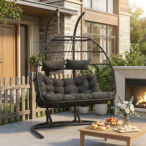 Hanging rattan egg - hanging, chair