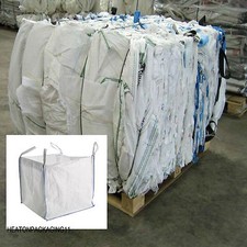 FIBC NEW BULK BAGS BUILDERS GARDEN WASTE 1 TONNE TON JUMBO BAGS STORAGE SACK