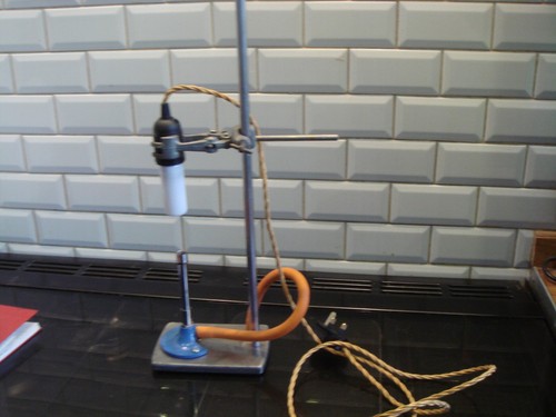 Lab stand bunsen burner - lab,
