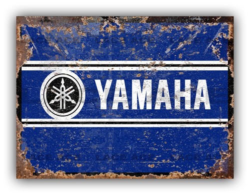 Distressed yamaha style metal - yamaha,
