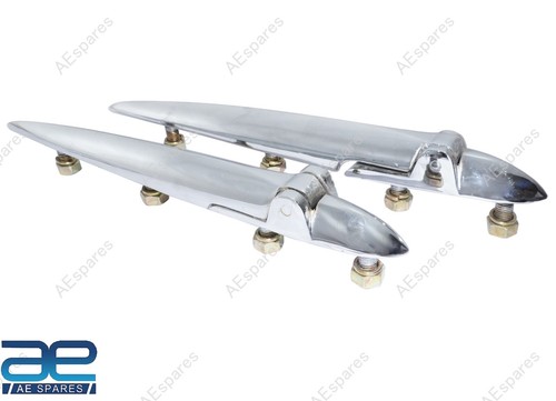 Boot trunk lid hinges set - lid, 10"