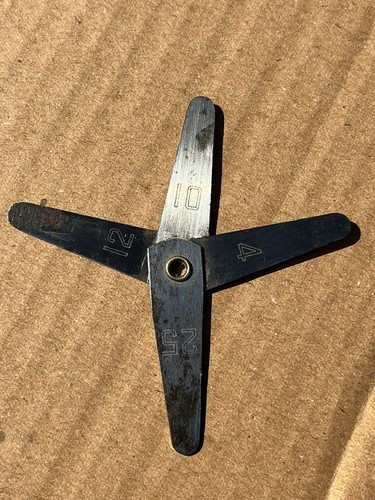 Old point feeler gauge - feeler,