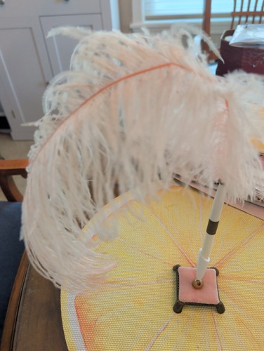 Ostrich feather wedding guest - feather,