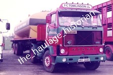THH Truck Photos - Volvo F88 - F.C. Tomlinson.