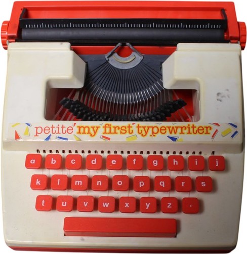 Petite first typewriter - petite,