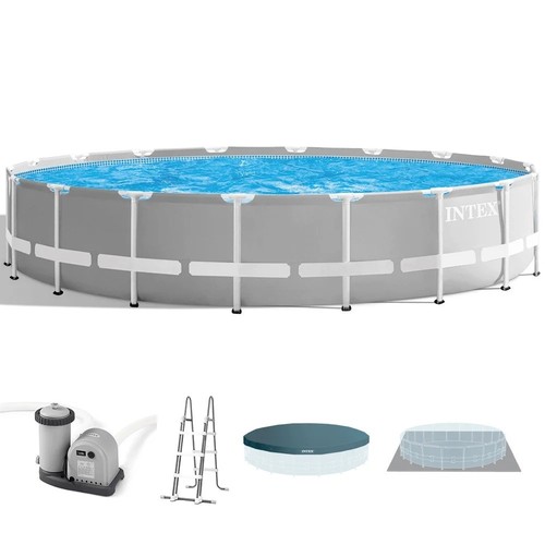 Intex prism metal frame round - metal,
