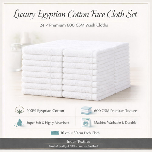 24x luxury egyptian cotton - luxury,