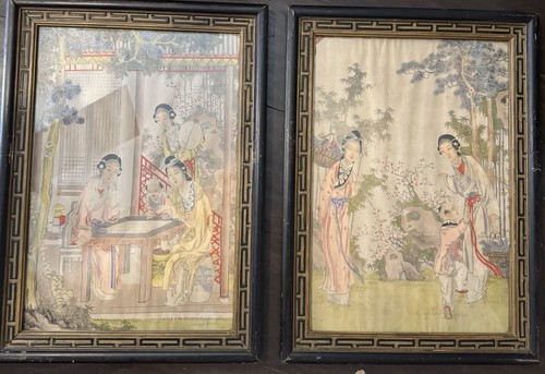 Antique framed chinese - antique,