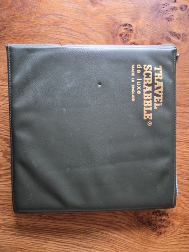 Vintage travel scrabble deluxe - vintage,