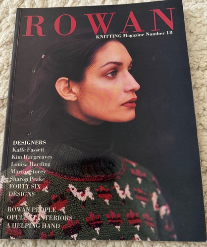 Rare vintage rowan knitting - rare,