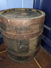 Recycled Solid  Barrel 45cm x 38cm approx decoration