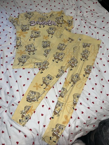 Womens spongebob pyjamas set - womens,