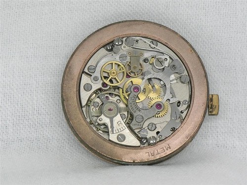 Vintage lemania 1270 nickel - lemania,