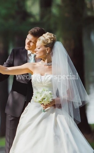 Off white bridal - bridal, veil