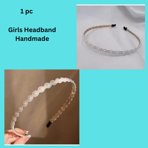 Women girls headband handmade - girls,