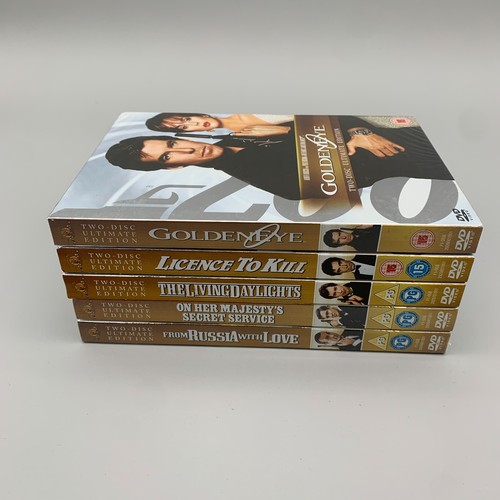 James bond dvd collection - x5,