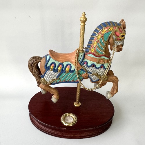 Vintage carousel horse - vintage, on