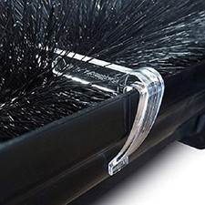 Hedgehog Gutter Clips Pack of 10, Keeps Brush in Place 