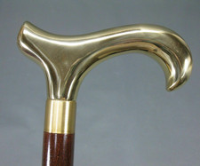 Derby Handle Wooden Shaft Walking Cane Stick Victorian Gift Foldable Wooden Cane