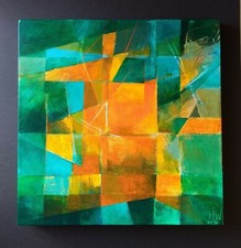 Large Modern Abstract Canvas
