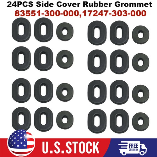 24pcs side cover rubber - 24pcs,