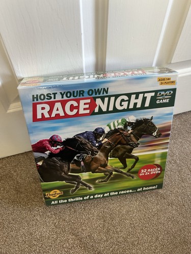 Horse race night host - race,