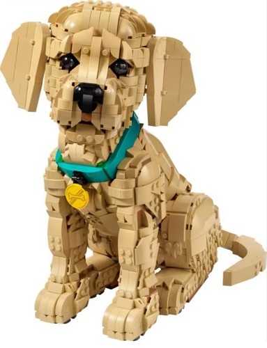 Golden retriever puppy replica - golden,