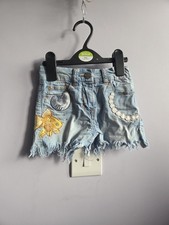 Monnalisa girls' denim shorts