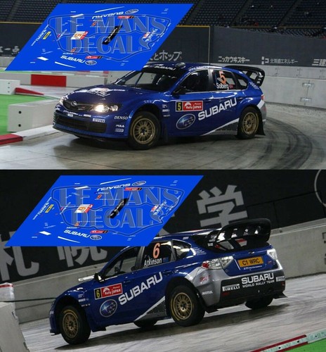 Decals subaru impreza n14 wrc - subaru,
