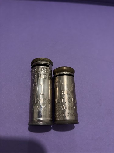 Vintage metal wireless licence - metal,