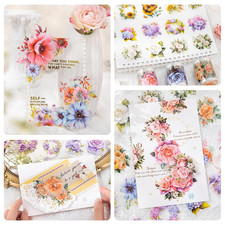 Vintage Floral Washi Tape Set